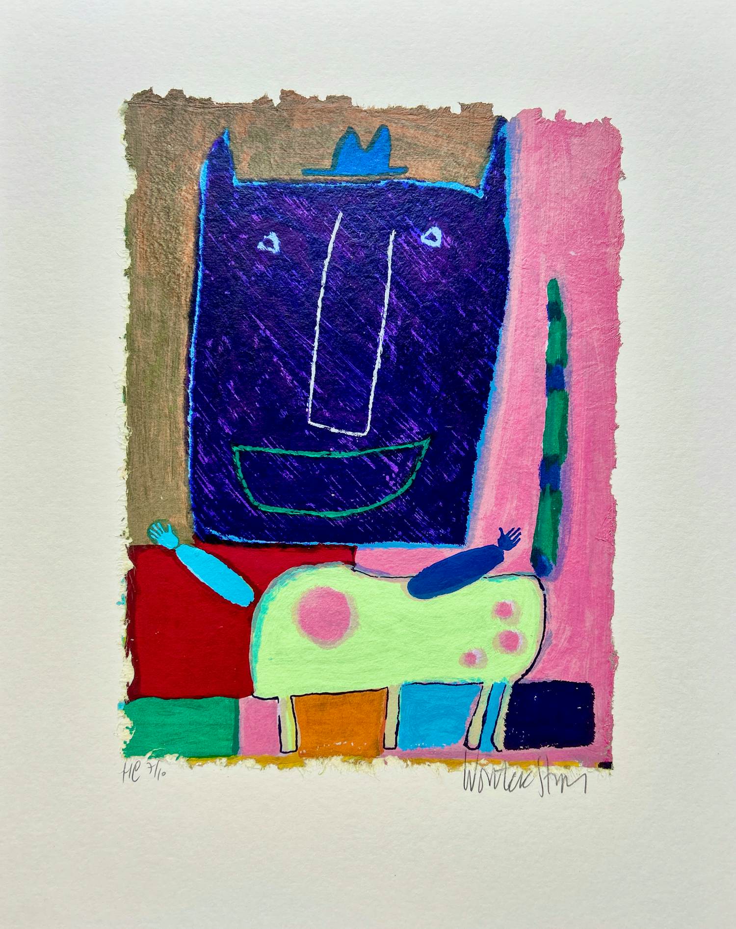 Wouter Stips - Zonder titel verkocht voor € 35!