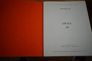 Anton Rooskens - Uitgave Galerie Ariel - nr 20 met 2 litho's kopen? Bied vanaf 200!
