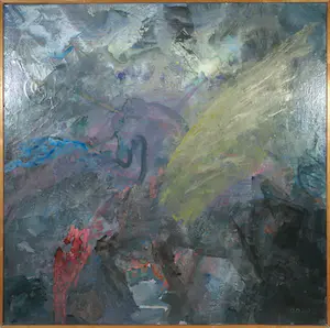Peter van Oorde - Acrylverf op doek, Paard - Ingelijst (Zeer groot) kopen? Bied vanaf 1!