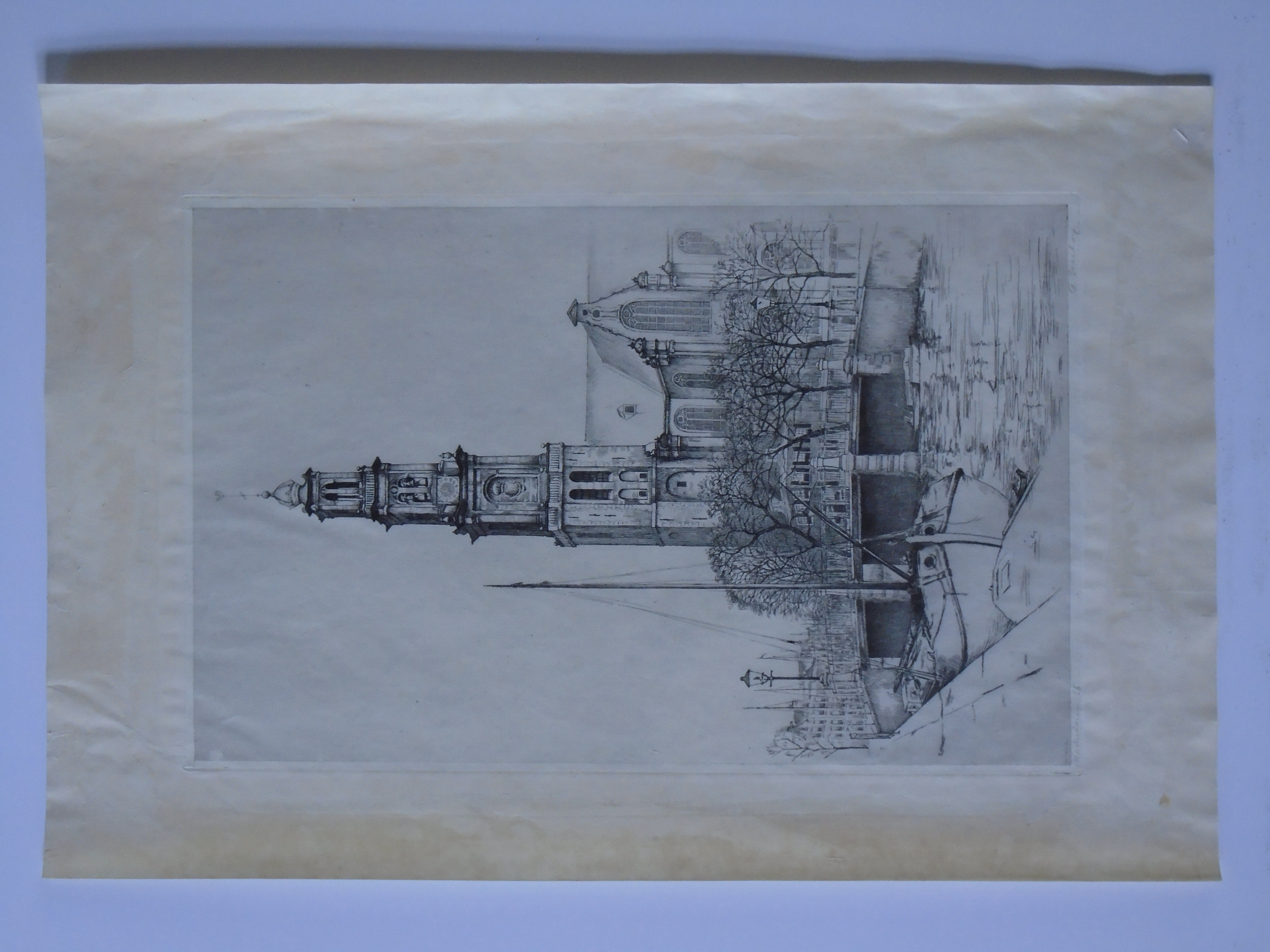 Frans Everbag - Westertoren, Amsterdam kopen? Bied vanaf 45!