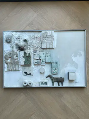Theo Boons - compositie in reliëf kaufen? Bieten Sie von 100!