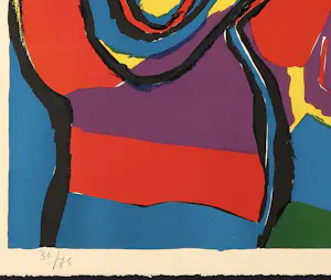 Karel Appel - Le Marin et L’oiseau kopen? Bied vanaf 1199!