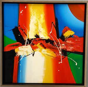 Lee Cole - Zonder titel verkocht voor € 75!