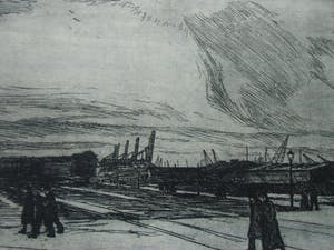 Albert Neuhuys - HAVENGEBIED ROTTERDAM 1927 kopen? Bied vanaf 45!