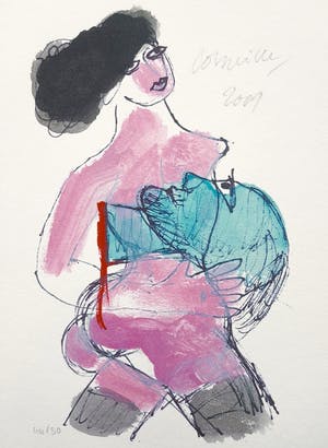 Corneille - Corneille 1922-2010 litho naakt in lijst handgesigneerd,genummerd en gedateerd kopen? Bied vanaf 150!