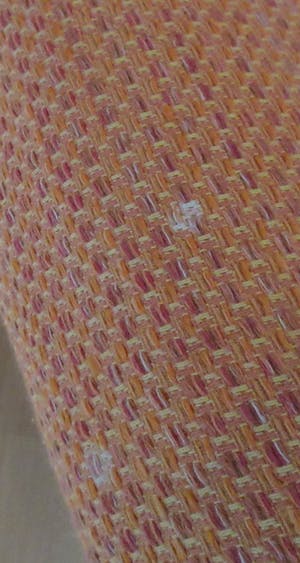 Niet of onleesbaar gesigneerd - Vintage Buisframe fauteuil met stoffen zitting kopen? Bied vanaf 1!