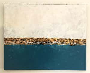 John Foppen - Busy Fishing Village........ # K 02. XL. Groot verkocht voor € 189!