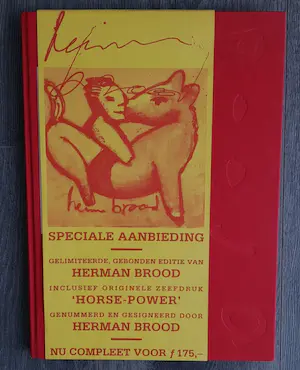 Herman Brood - Horse Power incl. gesigneerde zeefdruk kopen? Bied vanaf 250!