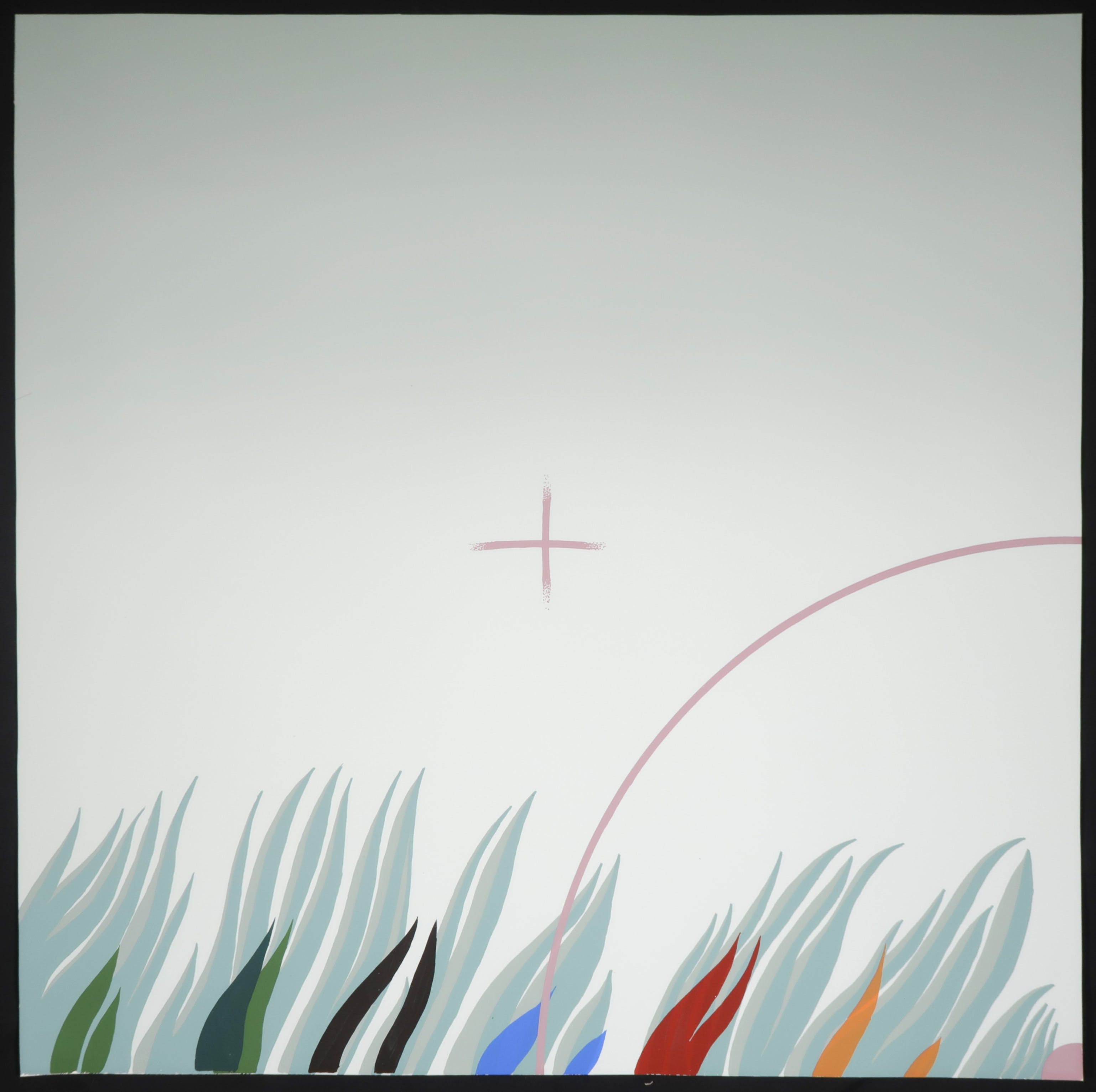 Harrie Schalken - Serie van 7 zeefdrukken, De deellijn tussen besteden en beleggen kopen? Bied vanaf 20!