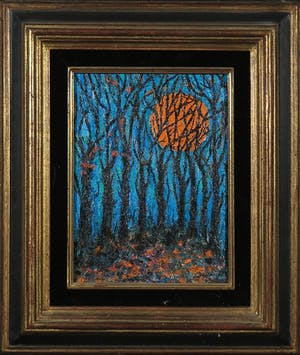 Bitia Rosendor - Acryl op hardboard, Bos kopen? Bied vanaf 40!