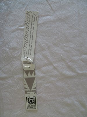 Niet of onleesbaar gesigneerd - Prachtige glazen schaal )- Evans Atelier kopen? Bied vanaf 10!