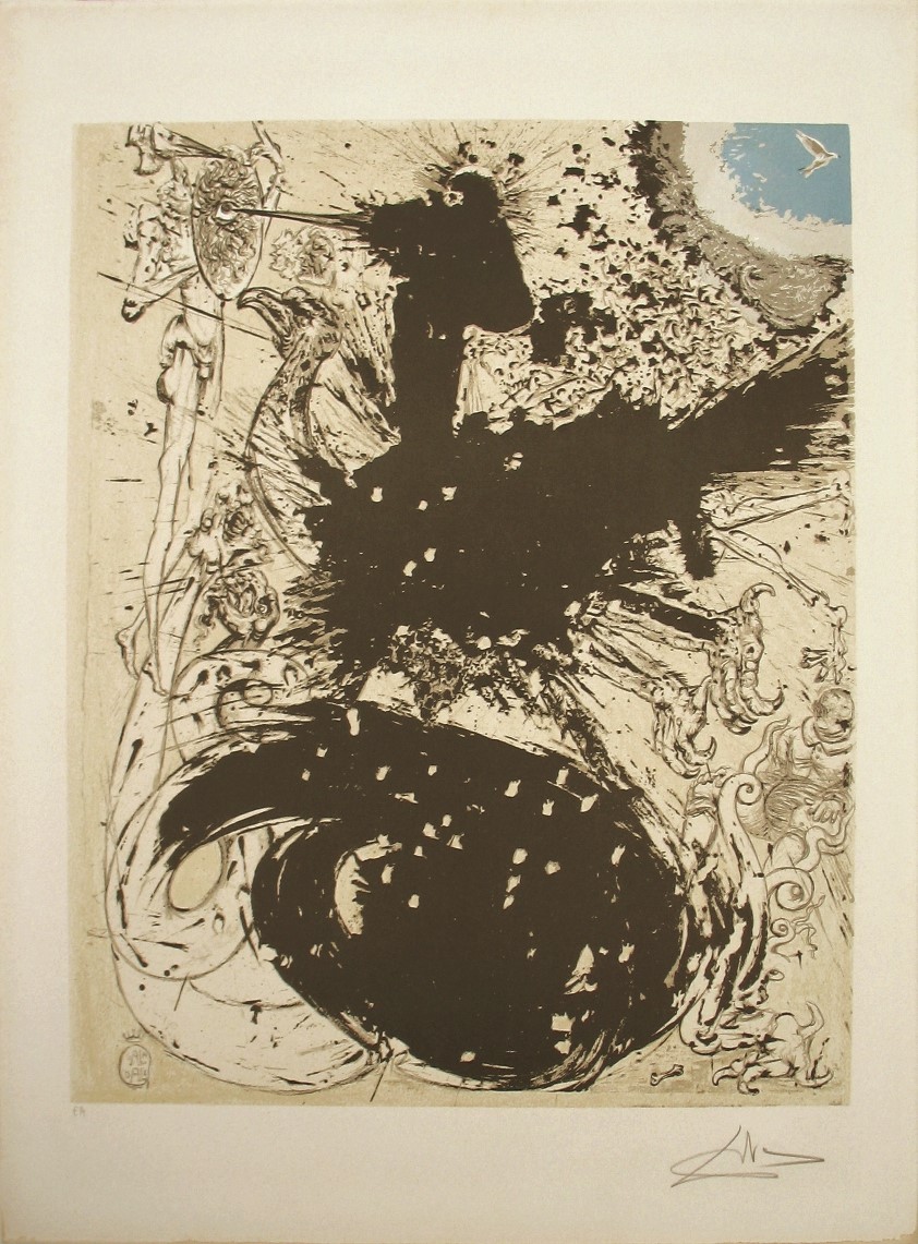 Salvador Dali - Les Chimeres, Handgesigneerde lithografie kopen? Bied vanaf 350!