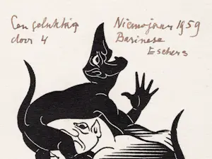 Maurits Cornelis Escher - Duiveltjes kopen? Bied vanaf 2500!