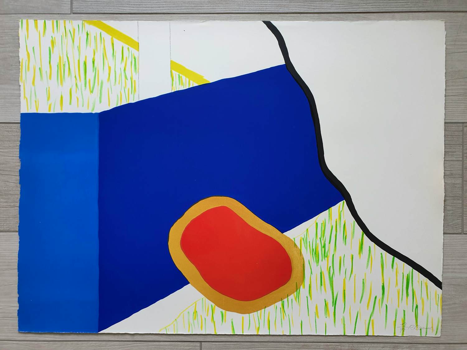 Roger Raveel - Genesis 18 verkocht voor € 750!