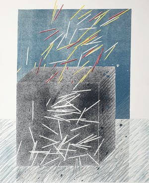 Marijke Verhoef - Litho:'Sticks' kopen? Bied vanaf 1!