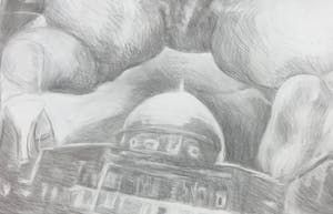 Paul van Dongen - Houtskooltekening, Zonder titel (Zeer groot) kopen? Bied vanaf 1!