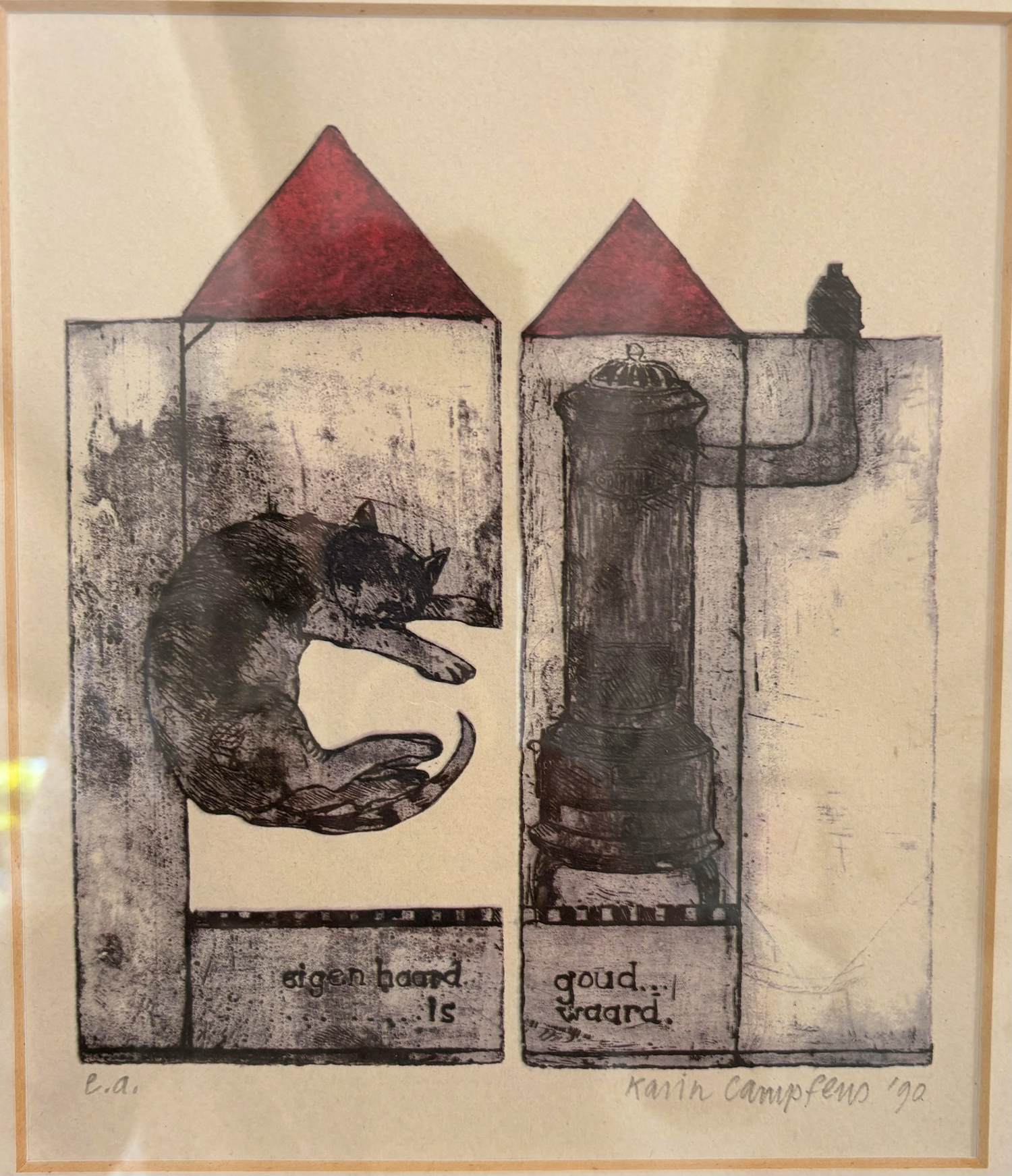 Karin Campfens - Eigen haard is goud waard kopen? Bied vanaf 50!