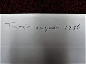 Jan Montyn - Bijzondere Beperkte Oplage 1986 Kleur Ets "Trois Segnes" VANAF 1€!! kopen? Bied vanaf 1!