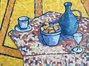 Jan Willem Versteeg - Nature morte au pommes de terre verkocht voor € 90!