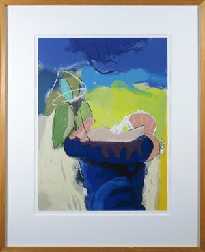 Henk van Vessem - Zeefdruk, Greece Suite II - Ingelijst kopen? Bied vanaf 40!