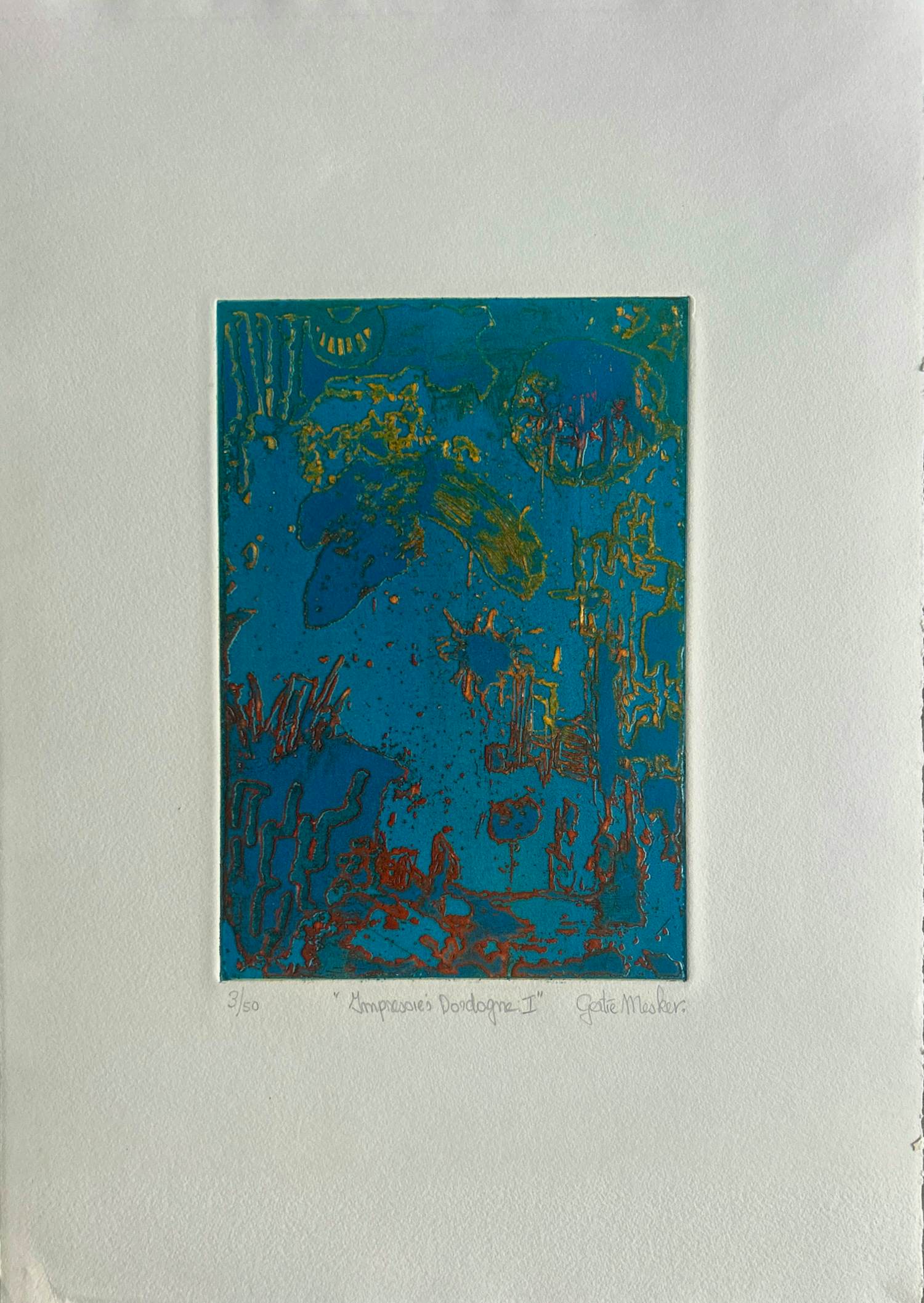 Gertie Mesker - Impressies Dordogne I verkocht voor € 35!