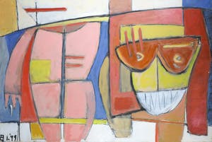 Philip Vencken - Olieverf op doek, Zonder titel (Groot) kopen? Bied vanaf 1!