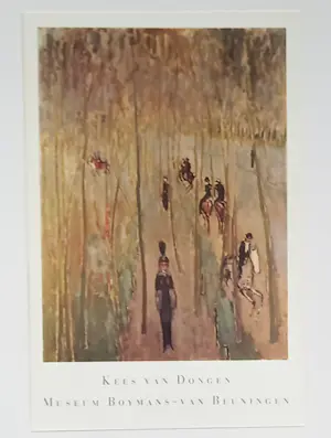 AcheterKees van Dongen - Affiche "Le chemin de la vertu/Weg van de deugd "? Enchérissez de 65!