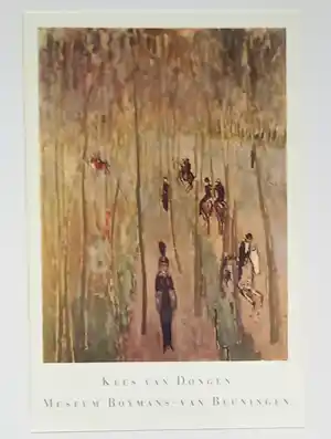 AcheterKees van Dongen - Affiche "Le chemin de la vertu/Weg van de deugd "? Enchérissez de 65!
