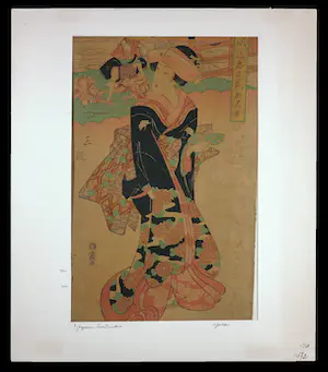 Kikugawa Eizan - Houtdruk, geen titel kopen? Bied vanaf 80!