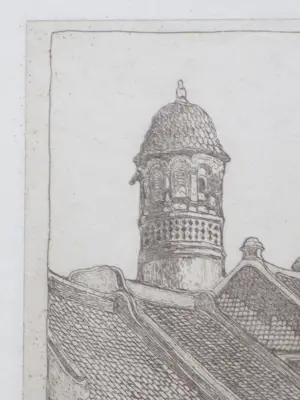 Wijnand Otto Jan Nieuwenkamp - Badende vrouw in Semarang - Ets kopen? Bied vanaf 130!