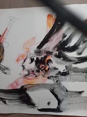 Ger Lataster - abstract kopen? Bied vanaf 75!