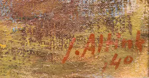 Jan Altink - Boerderij bij Essen ( Groningen). kopen? Bied vanaf 3950!