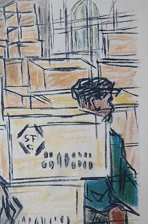 Jan Toorop - Kaarsenmakerij Litho's | #12 Magazijnen kopen? Bied vanaf 350!