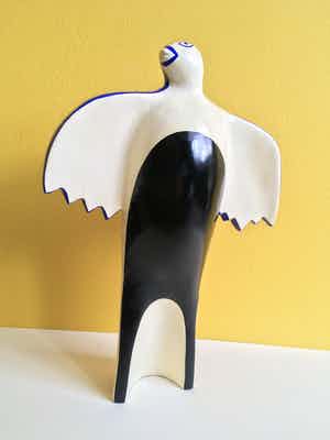 Corneille - Corneille beeld : L’oiseau d’amour (uitstekende staat) verkocht voor € 185!