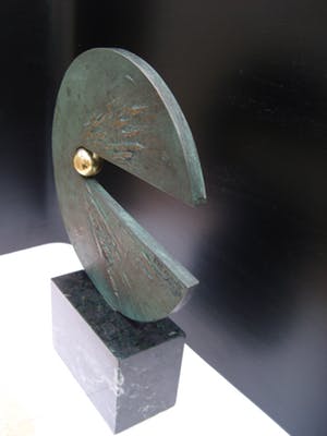 Brons (Onbekend) - Zeer fraai abstract beeld. kopen? Bied vanaf 150!