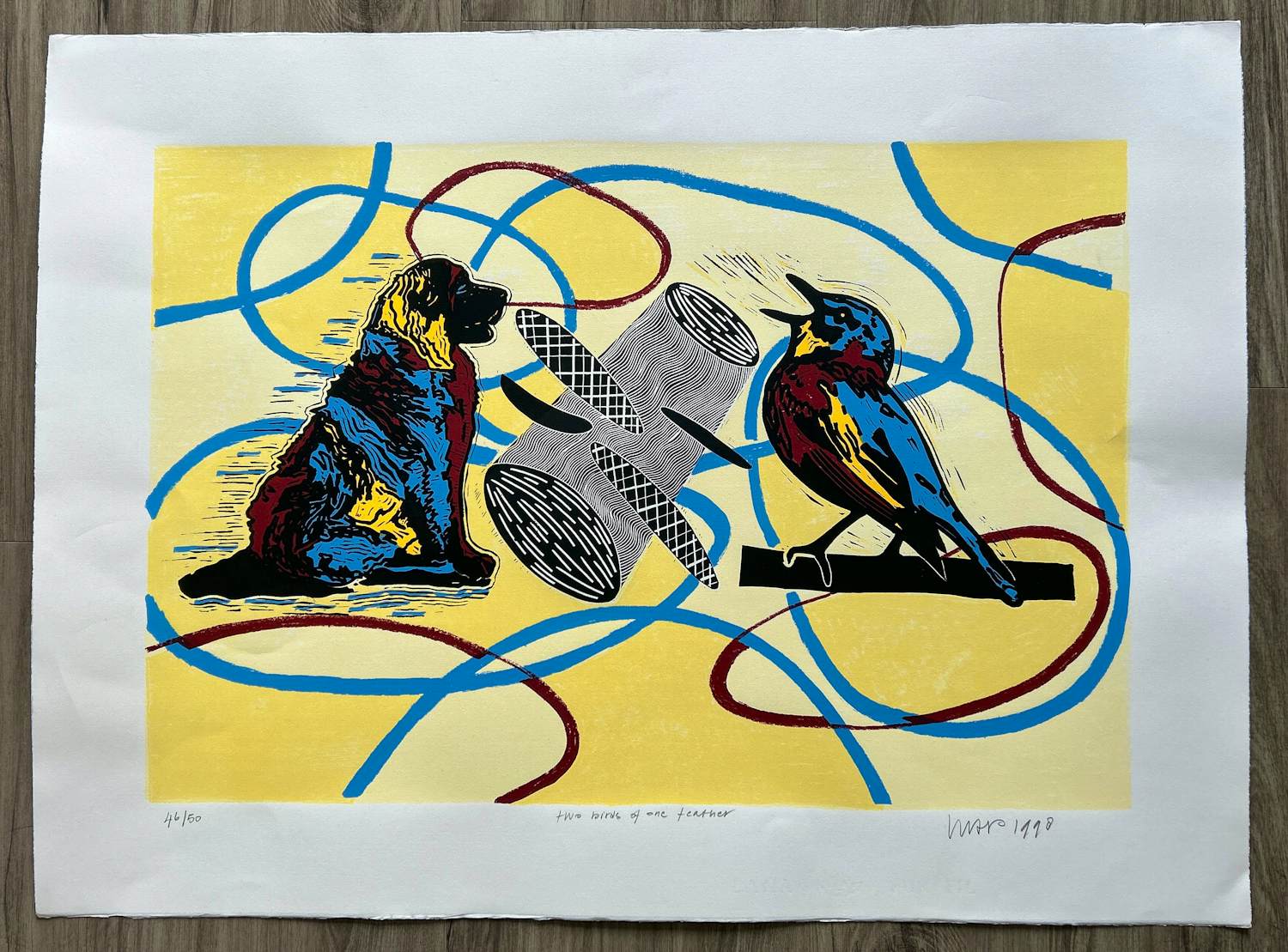 hans-wap-two-birds-of-one-feather-verkocht-kunstveiling-nl