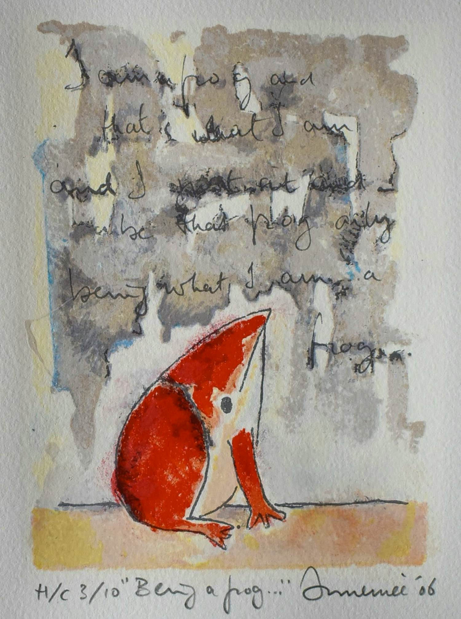 Hans Innemee - Being a frog kopen? Bied vanaf 69!