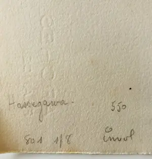 Shoichi Hasegawa - Ombre et Lumière - kleuren-ets met relief kopen? Bied vanaf 240!