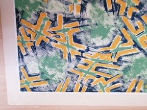 Ton Pape - Abstract Werk - Aquarel gedateerd April 1963 - Handgesigneerd kopen? Bied vanaf 1!