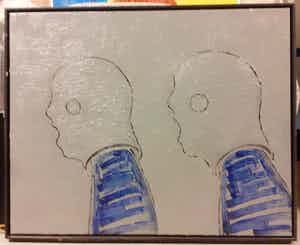 The van Bergen - Abstract Portret verkocht voor € 10!