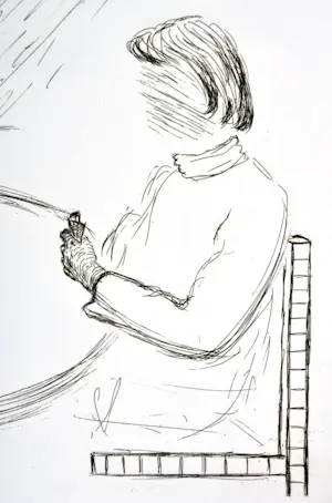 Roger Raveel - En wat brengt de toekomst? - Handingekleurde ets - Gesigneerd - 38x45 cm - 1975 kopen? Bied vanaf 1250!