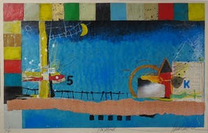 Theo Koster - Zeefdruk, Nightfall - Ingelijst (Groot) kopen? Bied vanaf 40!