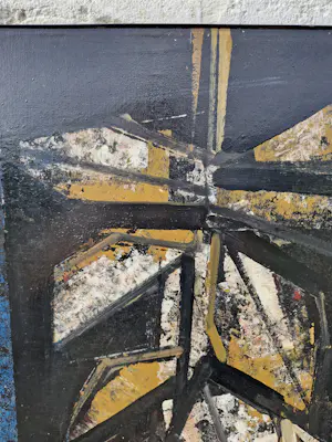 Vicente Martin - Luna - abstracte compositie kopen? Bied vanaf 200!