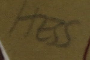 Niet of onleesbaar gesigneerd - Zeefdruk, Die Saubrenner - Ingelijst kopen? Bied vanaf 1!