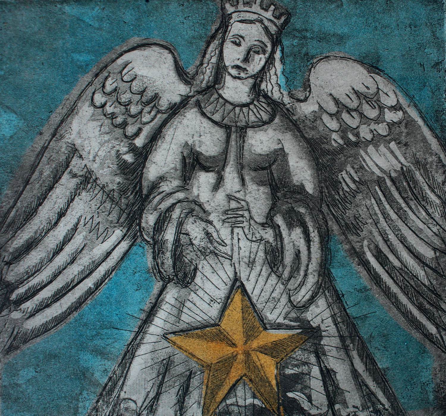 Jeanne Bieruma Oosting - Ets Nieuwjaarswens: Bonne Annee 1953 kopen? Bied vanaf 75!