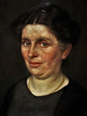 Henk Meijer - Weergaloos mooi geschilderd realistisch olieverf portret van Dame kopen? Bied vanaf 10!