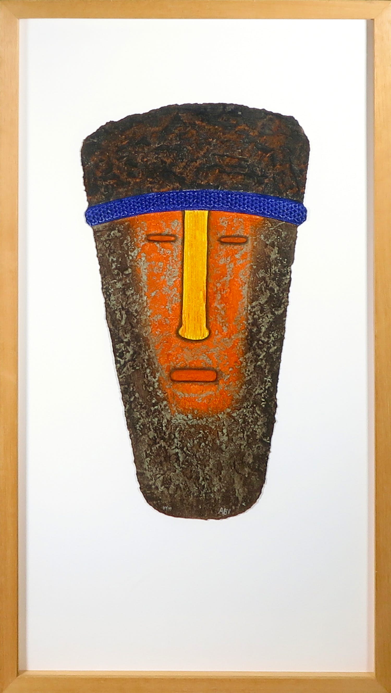 Alain Berck Vitz - Zeefdruk, Meditation Man - Ingelijst kopen? Bied vanaf 50!