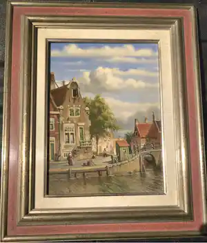 Jan Beekhout - Stadsgezicht vendu pour 50€ !