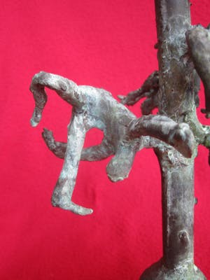 Brons (Onbekend) - Vallende figuren. kopen? Bied vanaf 75!