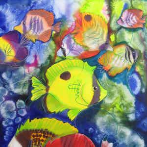 Hettie Saaiman - Tropische Vissen verkocht voor € 120!